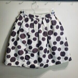 J.Crew collection brown and cream skirt size 0